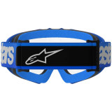 Masque Alpinestars vision enfant blaze bleu transparent