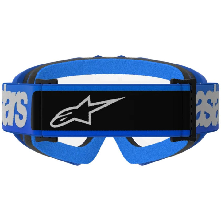 Masque Alpinestars vision enfant blaze bleu transparent