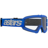 Masque Alpinestars vision enfant blaze bleu transparent