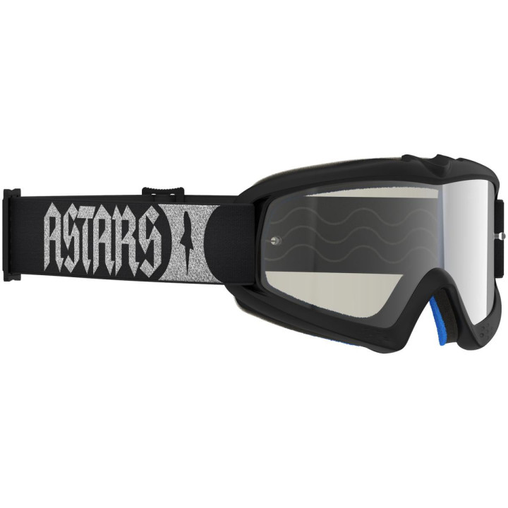 Masque Alpinestars vision enfant atrox noir argent miroir argent