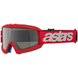 Masque Alpinestars vision enfant blaze rouge miroir argent