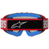 Masque Alpinestars vision enfant blaze rouge miroir argent