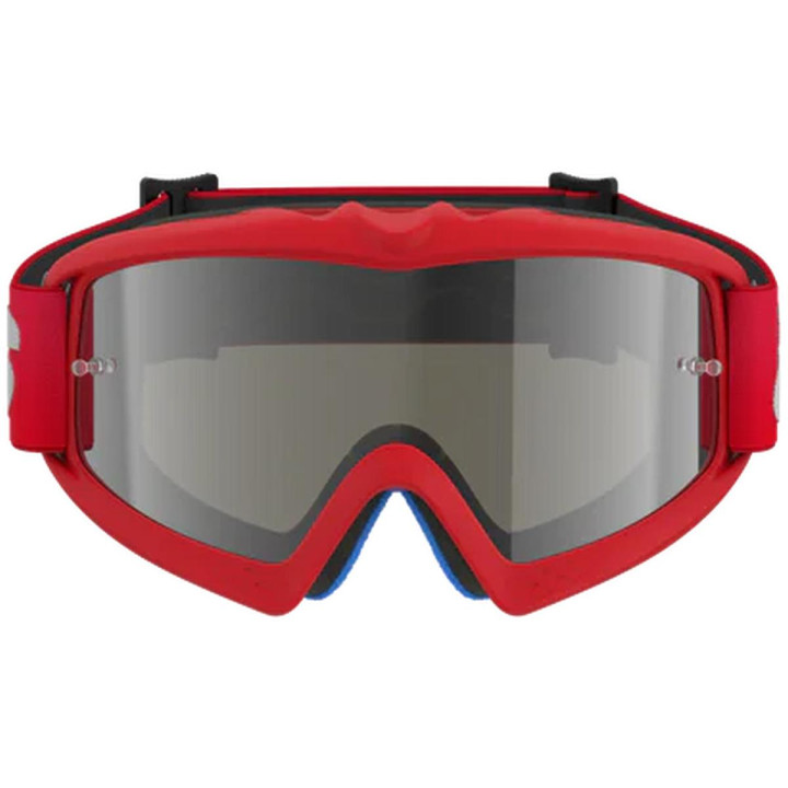 Masque Alpinestars vision enfant blaze rouge miroir argent