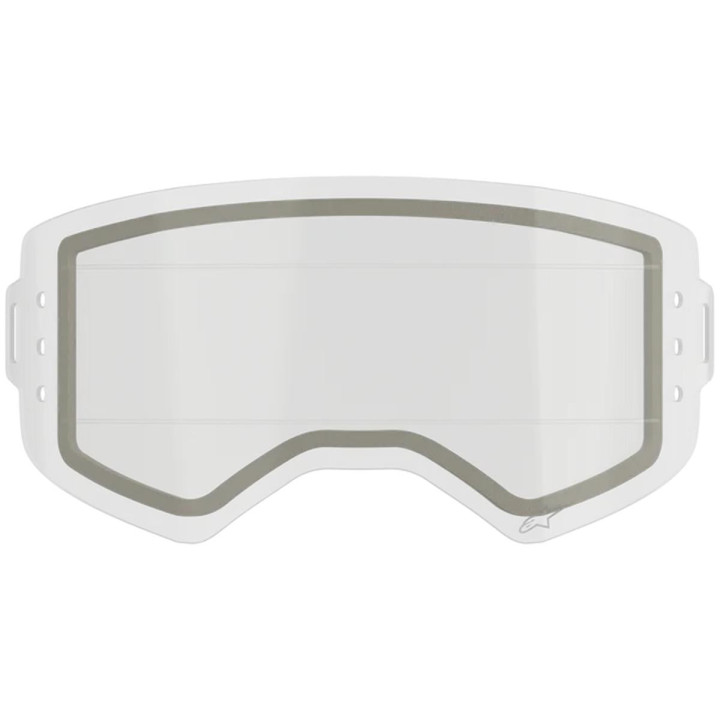 Écran roll-off Alpinestars supertech double transparent