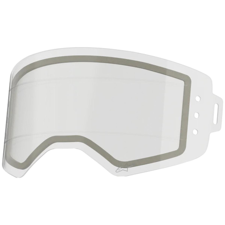 Écran roll-off Alpinestars supertech double transparent