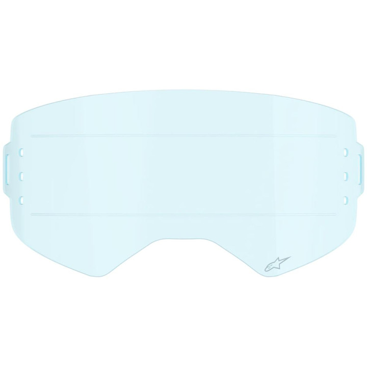 Écran roll-off Alpinestars supertech film transparent bleu