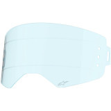 Écran roll-off Alpinestars supertech film transparent bleu