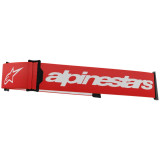 Bandeau de masque Alpinestars supertech rouge blanc | Oxmoto