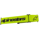 Bandeau de masque Alpinestars supertech jaune fluo noir