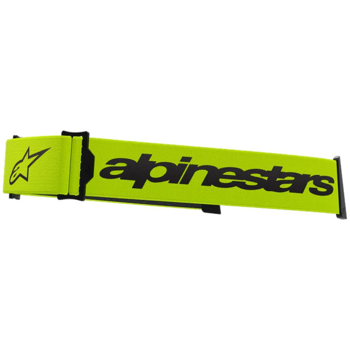 Bandeau de masque Alpinestars supertech jaune fluo noir