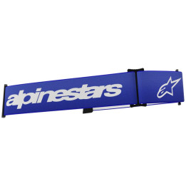 Bandeau de masque Alpinestars supertech bleu blanc | Oxmoto