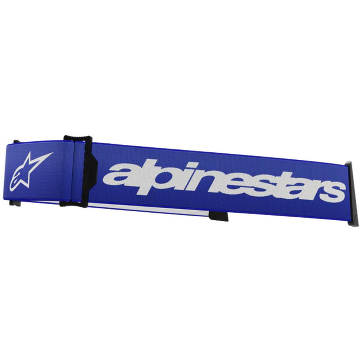 Bandeau de masque Alpinestars supertech bleu blanc | Oxmoto
