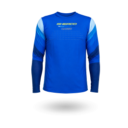 Maillot trial sherco team bleu | Oxmoto