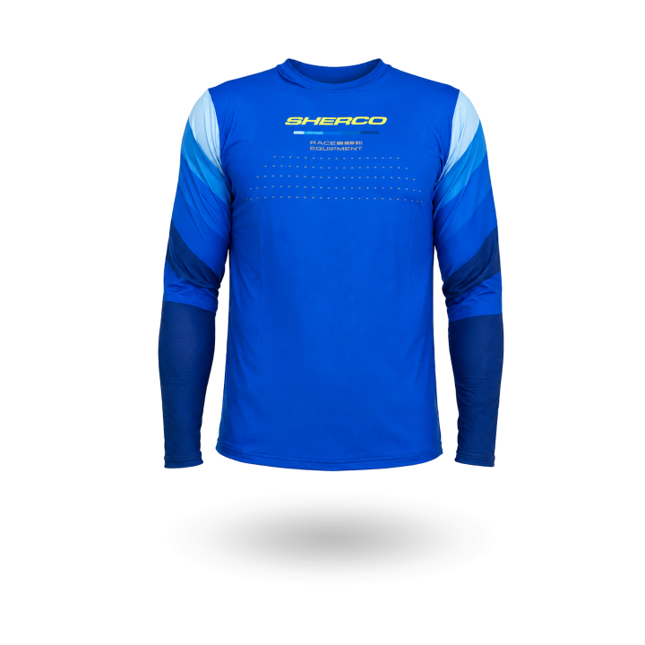 Maillot trial sherco team bleu | Oxmoto
