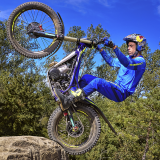 Maillot trial sherco team bleu | Oxmoto