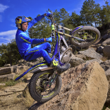 Pantalon trial sherco team bleu | Oxmoto