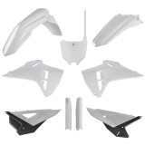 Kit plastique Polisport restyling Honda crf blanc | Oxmoto
