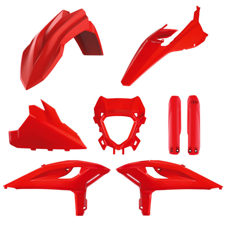 Kit plastique Polisport Beta rouge | Oxmoto
