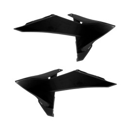 Ouïes de radiateur Polisport KTM noir | Oxmoto