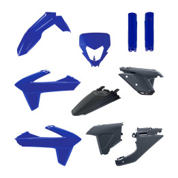 Kit plastique Polisport sherco bleu | Oxmoto