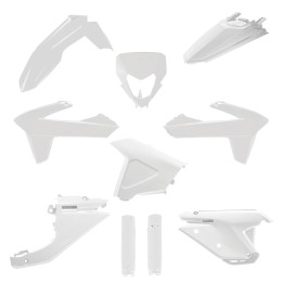 Kit plastique Polisport sherco blanc | Oxmoto
