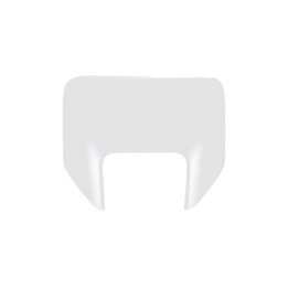Plaque phare Polisport Husqvarna blanc | Oxmoto