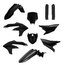 Kit plastique Polisport Yamaha noir | Oxmoto