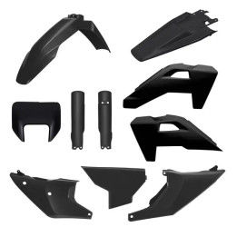 Kit plastique Polisport Husqvarna noir 1151340003 | Oxmoto
