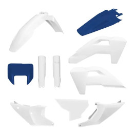 Kit plastique Polisport Husqvarna blanc 1151340001 | Oxmoto