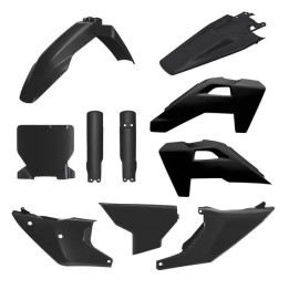 Kit plastique Polisport Husqvarna noir 1151338002 | Oxmoto