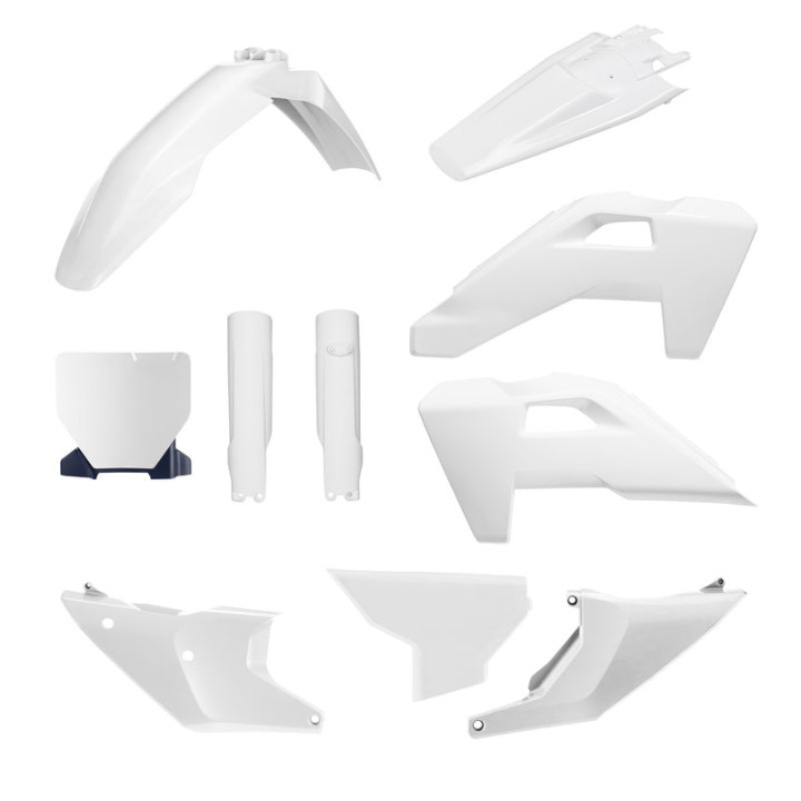 Kit plastique Polisport Husqvarna gris 1151338001 | Oxmoto