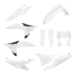 Kit plastique Polisport KTM blanc 1151336002 | Oxmoto