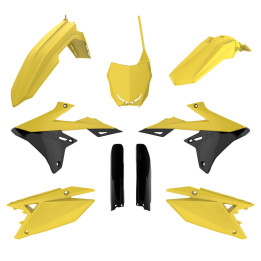 Kit plastique Polisport Suzuki jaune | Oxmoto