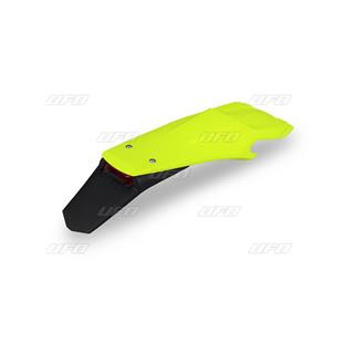 Garde-boue arrière + feu UFO jaune fluo Husqvarna fe/te