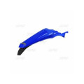 Garde-boue arrière + support de plaque avec feu UFO bleu Yamaha WR250F