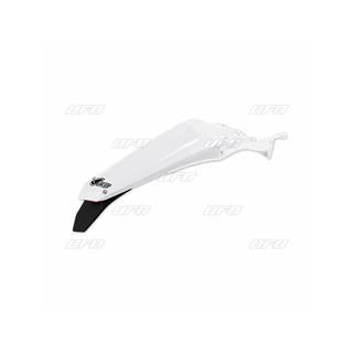 Garde-boue arrière + support de plaque avec feu UFO blanc Yamaha wr250f