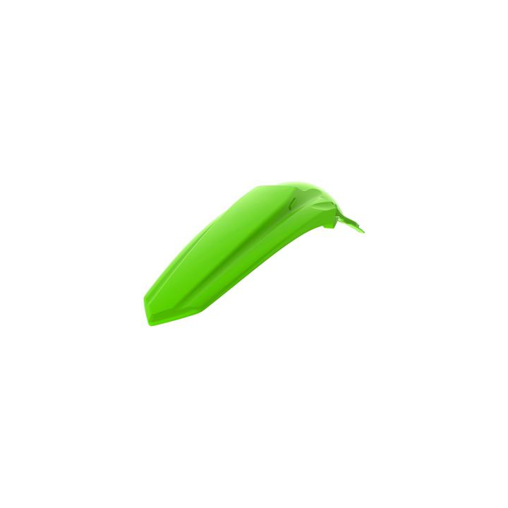 Garde-boue arrière Polisport restylé vert citron Kawasaki kx125/250