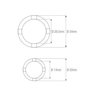 Douille à créneaux MOTION PRO Suzuki 08-0567 | Oxmoto