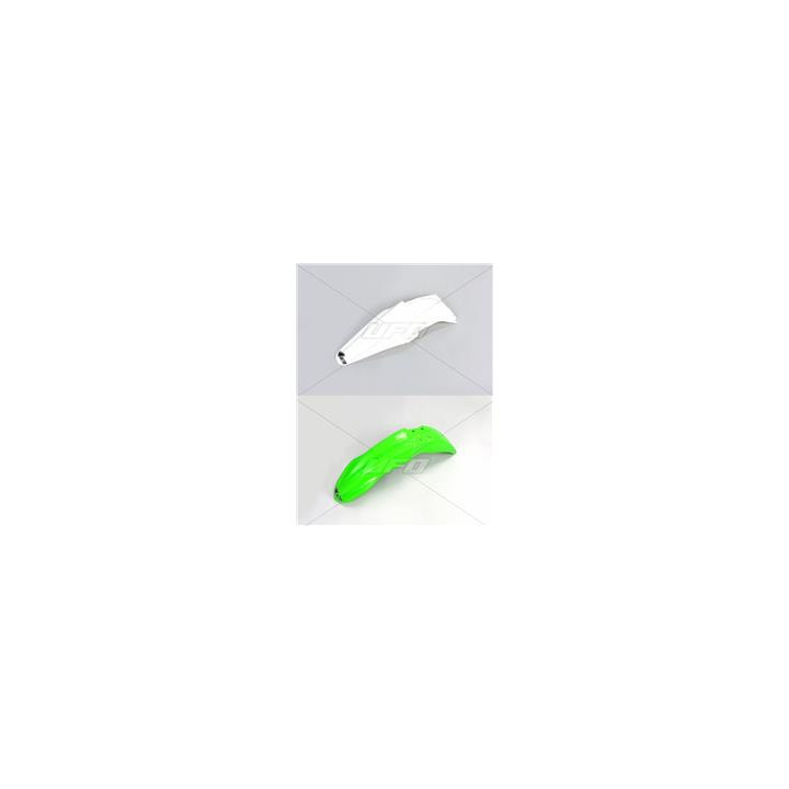 Garde boue avant + arrière UFO couleur origine Kawasaki kx250f