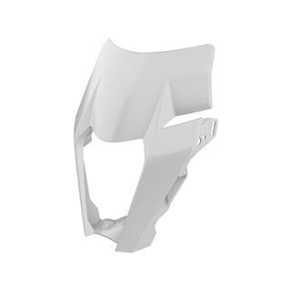 Plaque phare Polisport blanc KTM 1057616 | Oxmoto