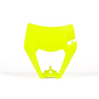 Plastique de plaque phare Racetech jaune fluo KTM exc