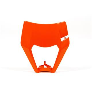 Plastique de plaque phare Racetech orange KTM exc | Oxmoto