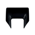 Plastique de plaque phare Racetech noir Husqvarna | Oxmoto