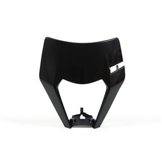 Plastique de plaque phare Racetech noir KTM exc | Oxmoto