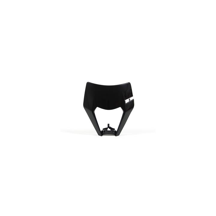 Plastique de plaque phare Racetech noir KTM exc | Oxmoto