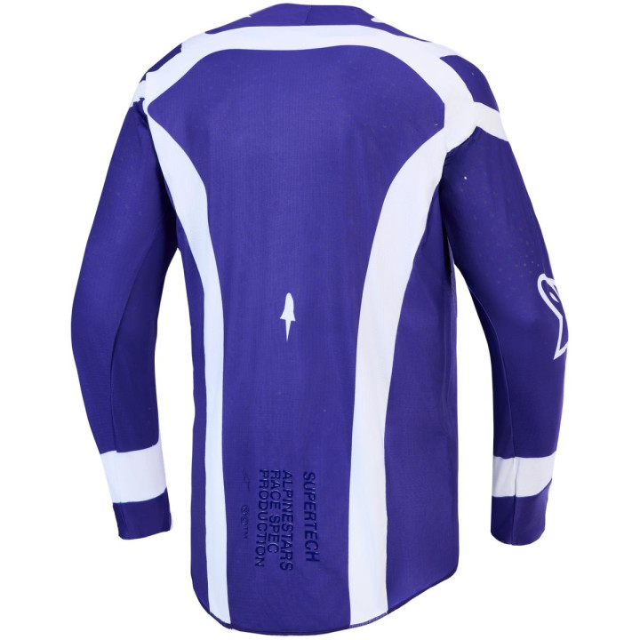Tenue Alpinestars Supertech Vesta bleu/blanc | Oxmoto