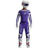 Tenue Alpinestars Supertech Vesta bleu/blanc | Oxmoto