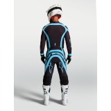Tenue Alpinestars Supertech Vesta noir/turquoise | Oxmoto