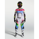 Tenue Alpinestars Supertech Dyna blanc/vert | Oxmoto