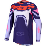 Tenue Alpinestars Supertech Dyna violet/rose | Oxmoto